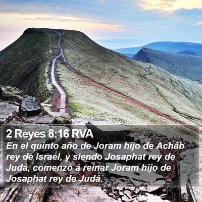 2 Reyes 8:16 RVA Bible Verse Image