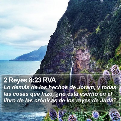 2 Reyes 8:23 RVA Bible Verse Image