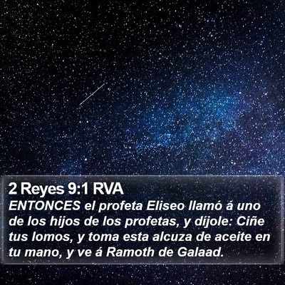 2 Reyes 9:1 RVA Bible Verse Image