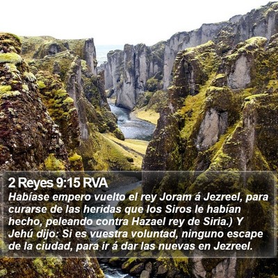 2 Reyes 9:15 RVA Bible Verse Image