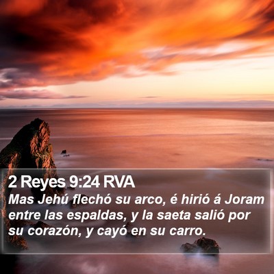2 Reyes 9:24 RVA Bible Verse Image