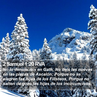 2 Samuel 1:20 RVA Bible Verse Image