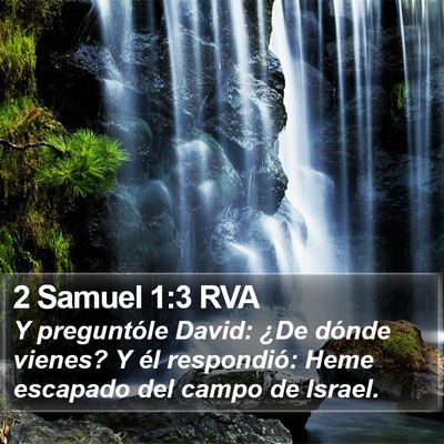 2 Samuel 1:3 RVA Bible Verse Image