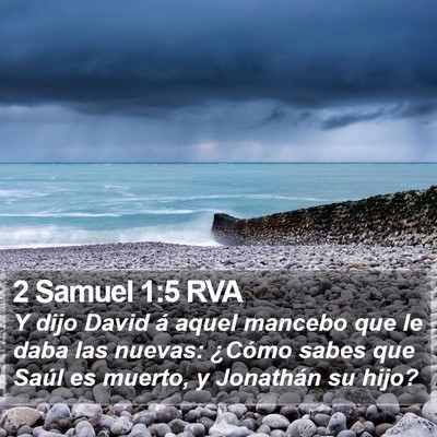 2 Samuel 1:5 RVA Bible Verse Image