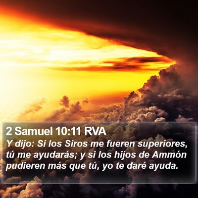 2 Samuel 10:11 RVA Bible Verse Image