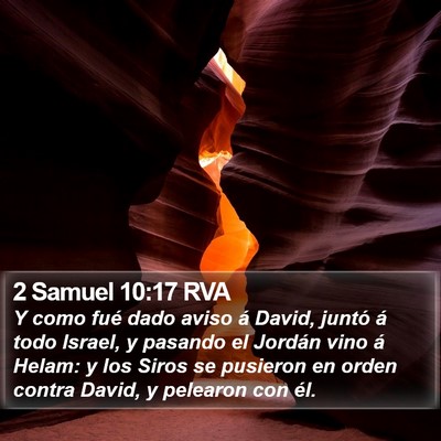 2 Samuel 10:17 RVA Bible Verse Image