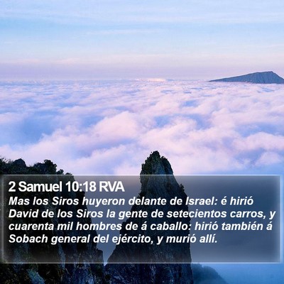 2 Samuel 10:18 RVA Bible Verse Image