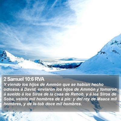 2 Samuel 10:6 RVA Bible Verse Image