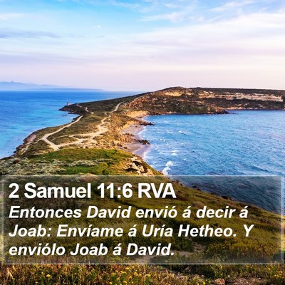 2 Samuel 11:6 RVA Bible Verse Image