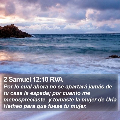 2 Samuel 12:10 RVA Bible Verse Image