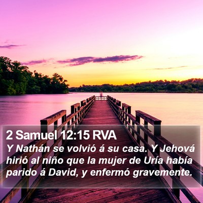 2 Samuel 12:15 RVA Bible Verse Image