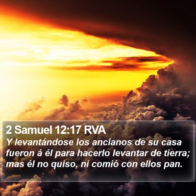 2 Samuel 12:17 RVA Bible Verse Image