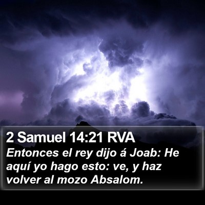 2 Samuel 14:21 RVA Bible Verse Image