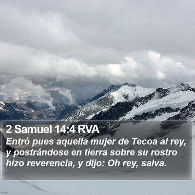 2 Samuel 14:4 RVA Bible Verse Image