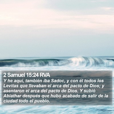 2 Samuel 15:24 RVA Bible Verse Image