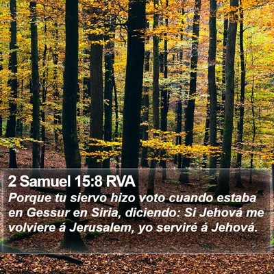 2 Samuel 15:8 RVA Bible Verse Image