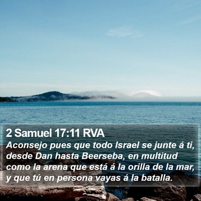 2 Samuel 17:11 RVA Bible Verse Image