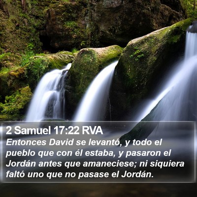 2 Samuel 17:22 RVA Bible Verse Image