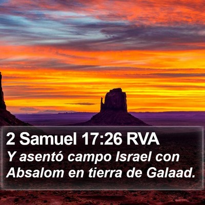 2 Samuel 17:26 RVA Bible Verse Image