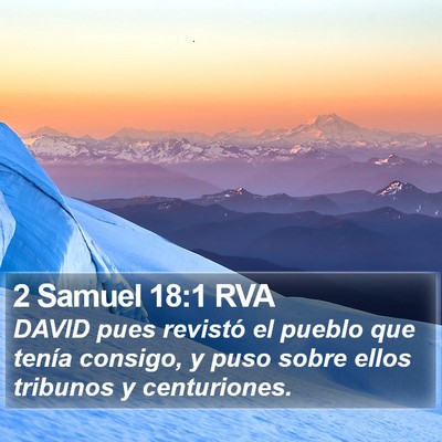 2 Samuel 18:1 RVA Bible Verse Image
