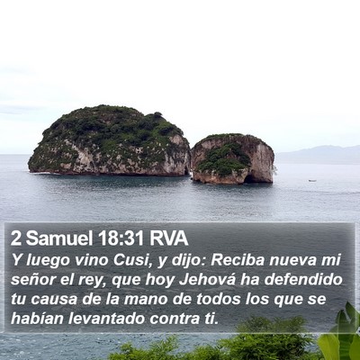 2 Samuel 18:31 RVA Bible Verse Image