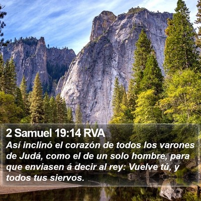 2 Samuel 19:14 RVA Bible Verse Image