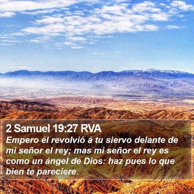 2 Samuel 19:27 RVA Bible Verse Image