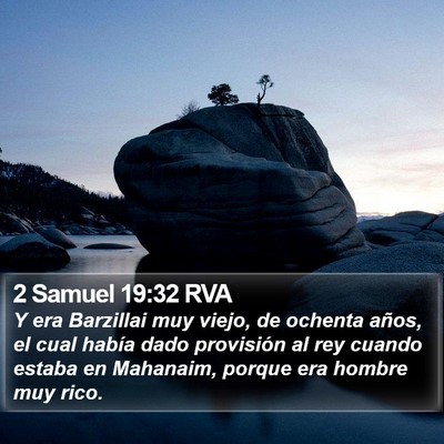 2 Samuel 19:32 RVA Bible Verse Image