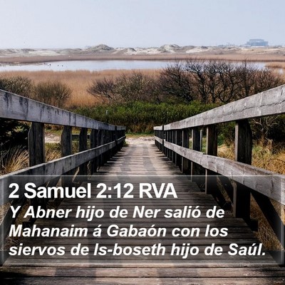 2 Samuel 2:12 RVA Bible Verse Image