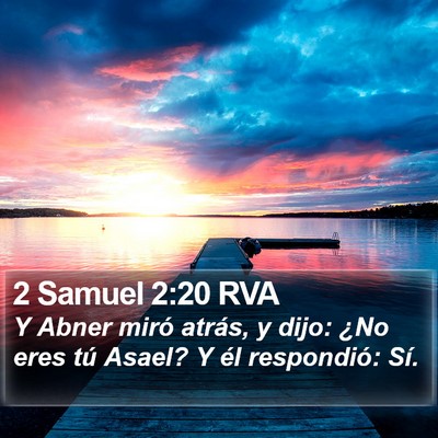 2 Samuel 2:20 RVA Bible Verse Image