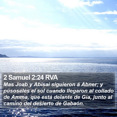 2 Samuel 2:24 RVA Bible Verse Image