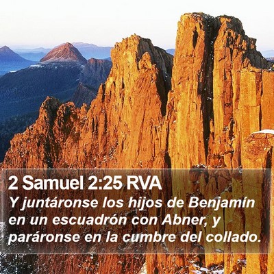 2 Samuel 2:25 RVA Bible Verse Image