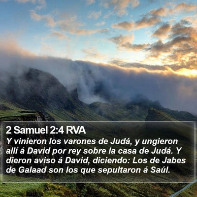2 Samuel 2:4 RVA Bible Verse Image