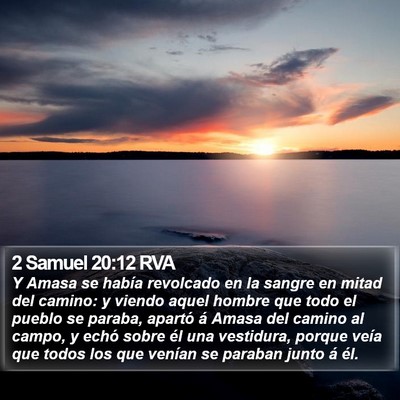 2 Samuel 20:12 RVA Bible Verse Image