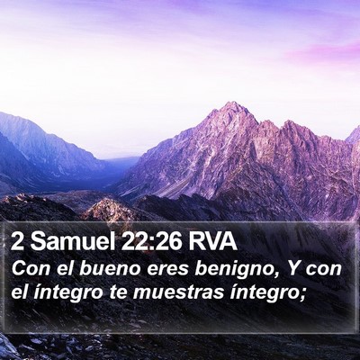 2 Samuel 22:26 RVA Bible Verse Image