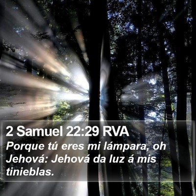 2 Samuel 22:29 RVA Bible Verse Image