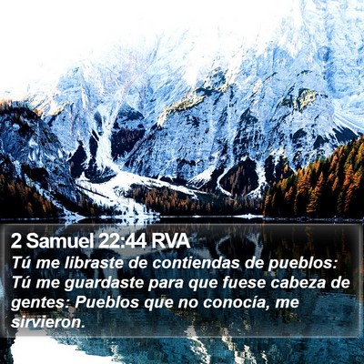 2 Samuel 22:44 RVA Bible Verse Image