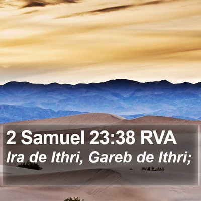 2 Samuel 23:38 RVA Bible Verse Image