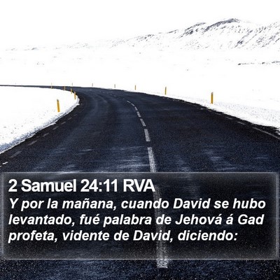 2 Samuel 24:11 RVA Bible Verse Image