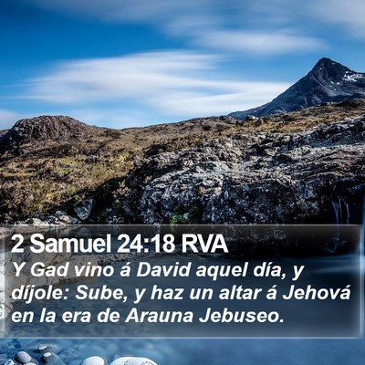 2 Samuel 24:18 RVA Bible Verse Image