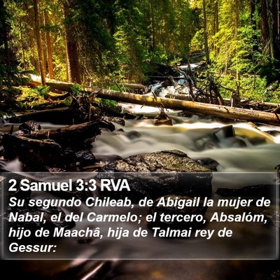 2 Samuel 3:3 RVA Bible Verse Image