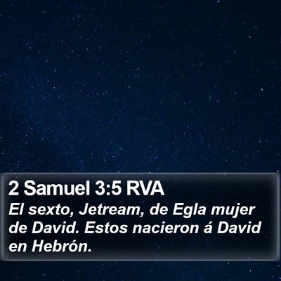 2 Samuel 3:5 RVA Bible Verse Image
