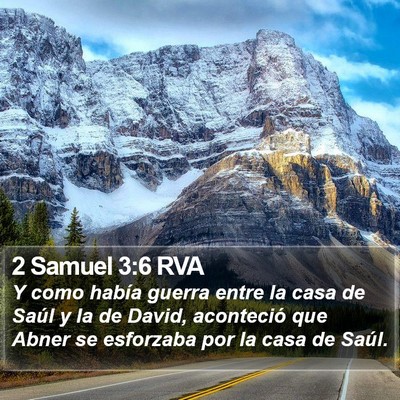 2 Samuel 3:6 RVA Bible Verse Image
