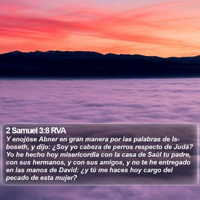 2 Samuel 3:8 RVA Bible Verse Image