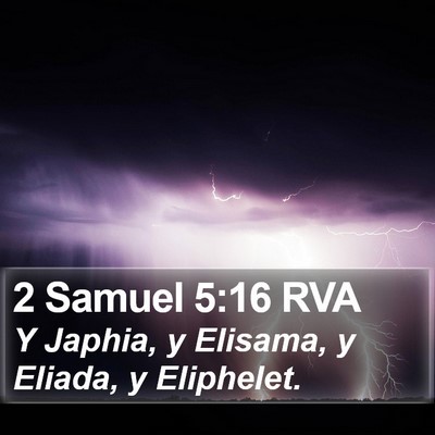 2 Samuel 5:16 RVA Bible Verse Image