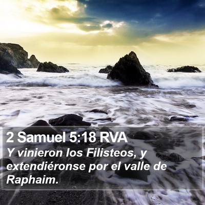 2 Samuel 5:18 RVA Bible Verse Image