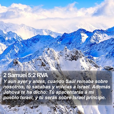 2 Samuel 5:2 RVA Bible Verse Image