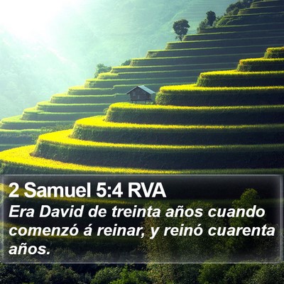2 Samuel 5:4 RVA Bible Verse Image