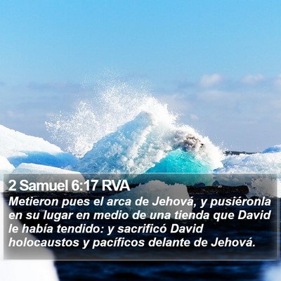2 Samuel 6:17 RVA Bible Verse Image