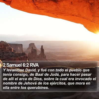 2 Samuel 6:2 RVA Bible Verse Image